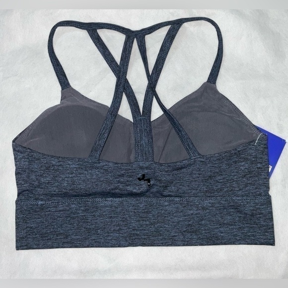 JoyLab Sports Bra. Gray Criss Cross Straps Sz.Small NWT - Picture 2 of 5